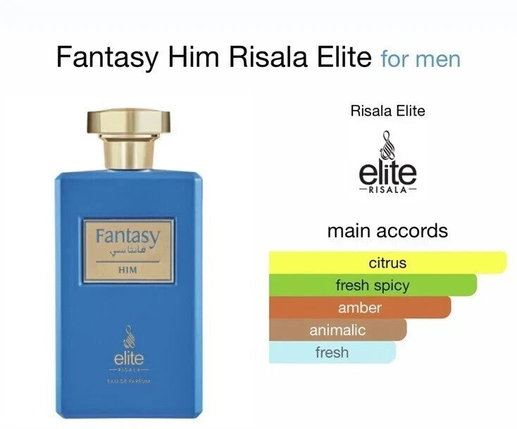 Fantasy Him | Eau De Parfum | 100ml | House Of Armaf | Risala Elite
