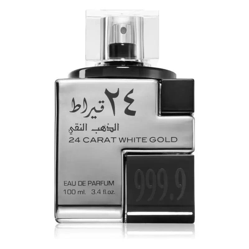 24 Carat White Gold | Eau de Parfum | 100ml | Lattafa
