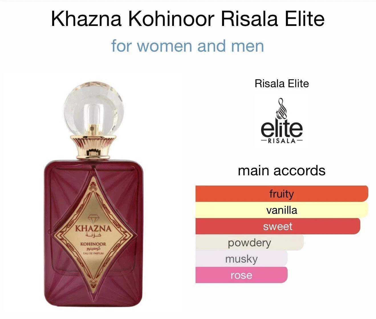 Khazna Kohinoor | Eau De Parfum | 100ml | House Of Armaf | Risala Elite