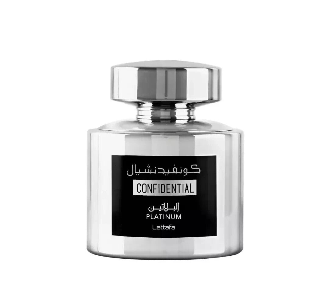 Confidential Platinum Silver | Eau de Parfum | 100ml | Lattafa