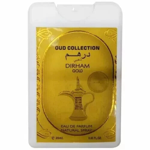 Dirham Gold | Pocket Spray | Eau De Parfum | 20ml | Ard Al Zaafaran