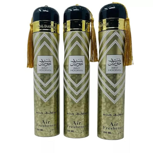 Bint Hooran | Air Freshener | Pack of 3 | 300ml | Ard al Zaafaran