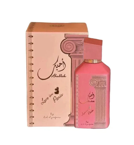 Ahubbak | Love In Paris | Eau de Parfum | 100ml | Ard Al Zaafaran