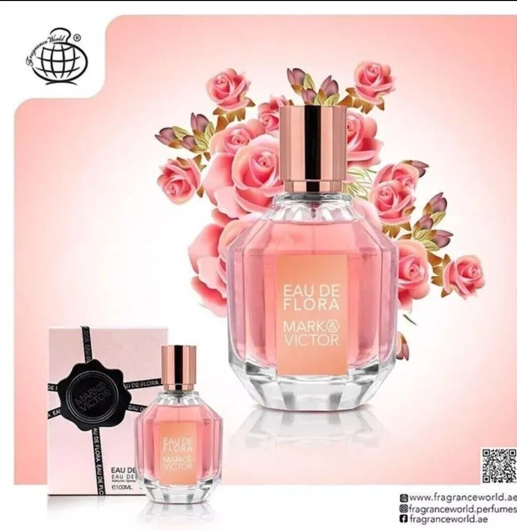 Eau De Flora | Mark & Victor | Eau de Parfum | 100ml | Fragrance World