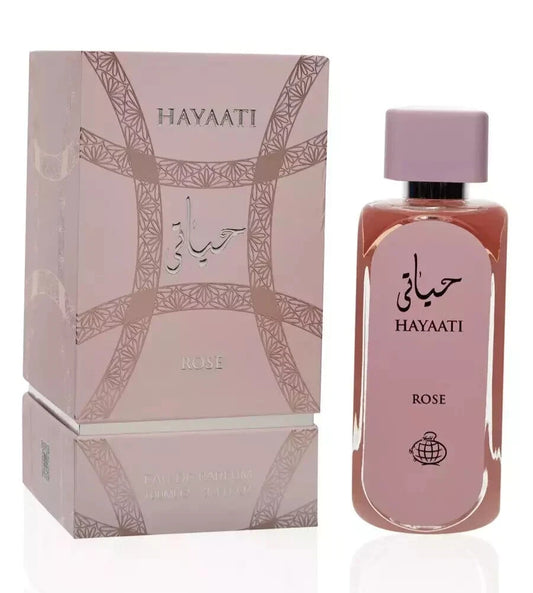 Hayaati Rose | Eau De Parfum | 100ml | Lattafa