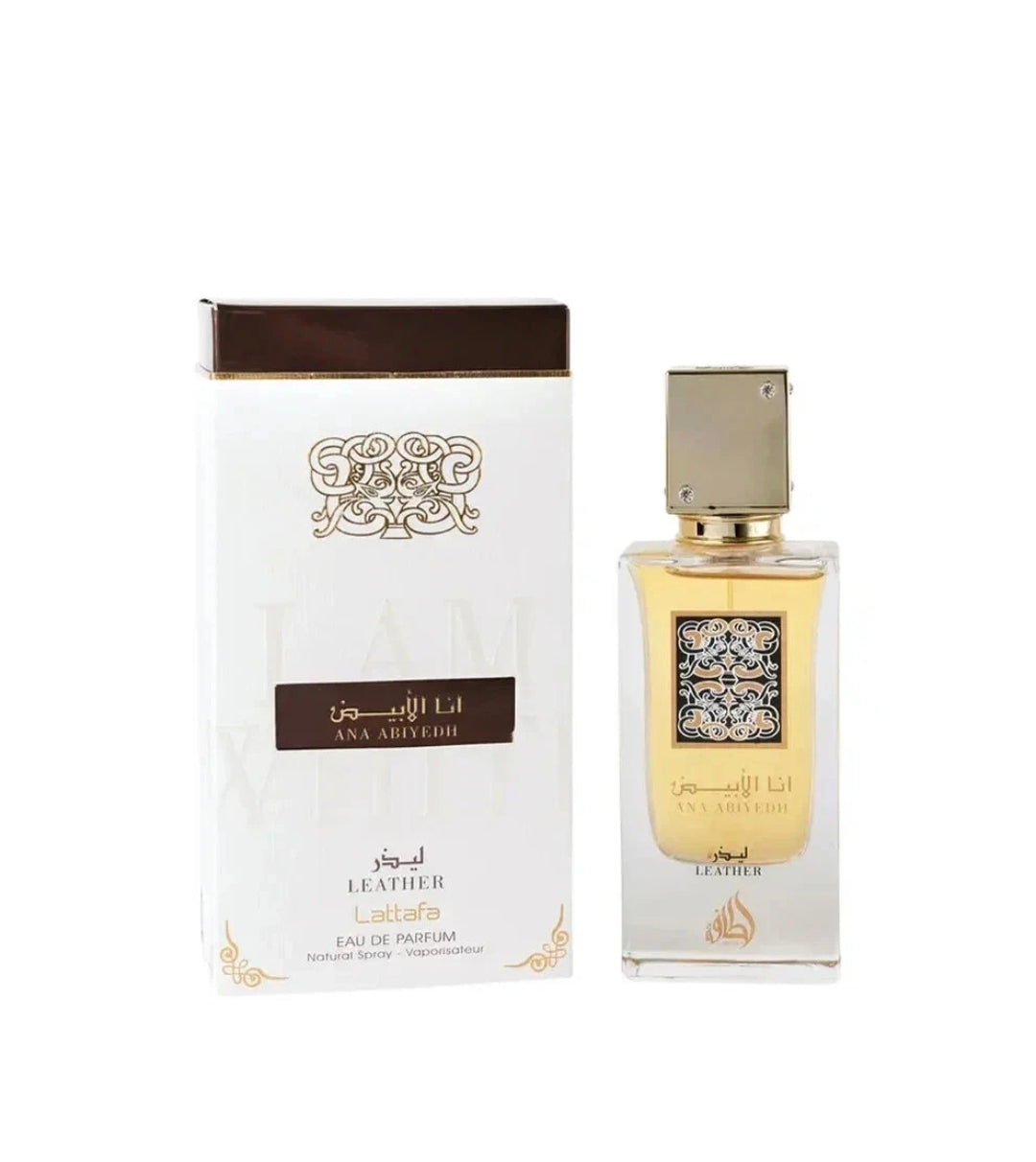 Ana Abiyedh Leather | Eau de Parfum | 60ml | Lattafa