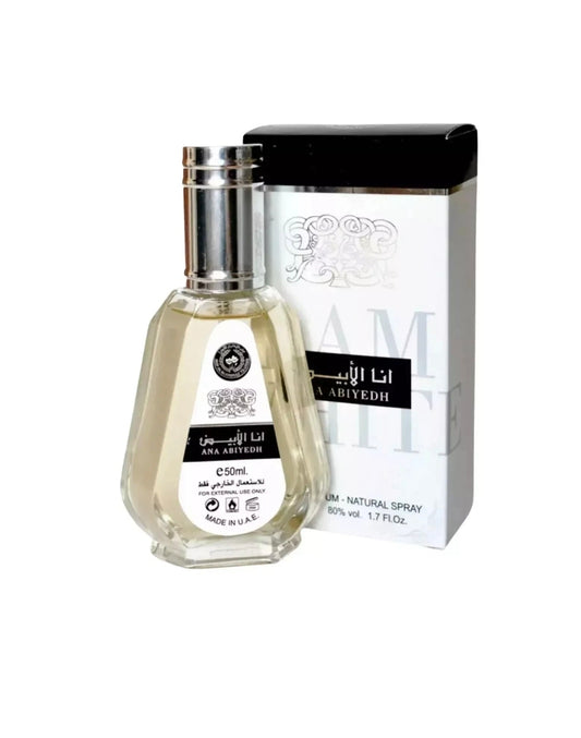 Ana Abiyedh | I Am White | Eau de Parfum | 50ml | Ard Al Zaafaran