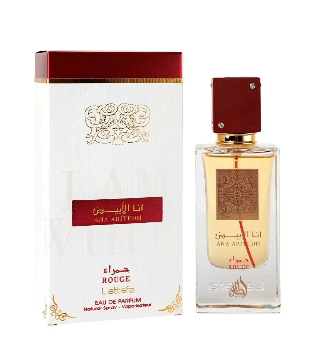 Ana Abiyedh Rouge | Eau De Parfum | 60ml | Lattafa
