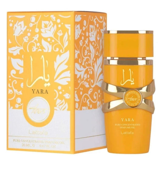 Yara Tous Concentrated Oil Perfume Oil 20ml By Lattafa